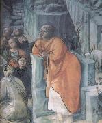 Fra Filippo Lippi Details of The Mission of St John the Bapitst oil painting reproduction